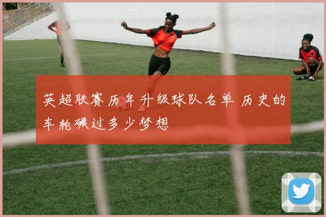 英超联赛历年升级球队名单 历史的车轮碾过多少梦想