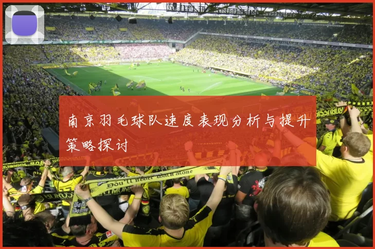 南京羽毛球队速度表现分析与提升策略探讨
